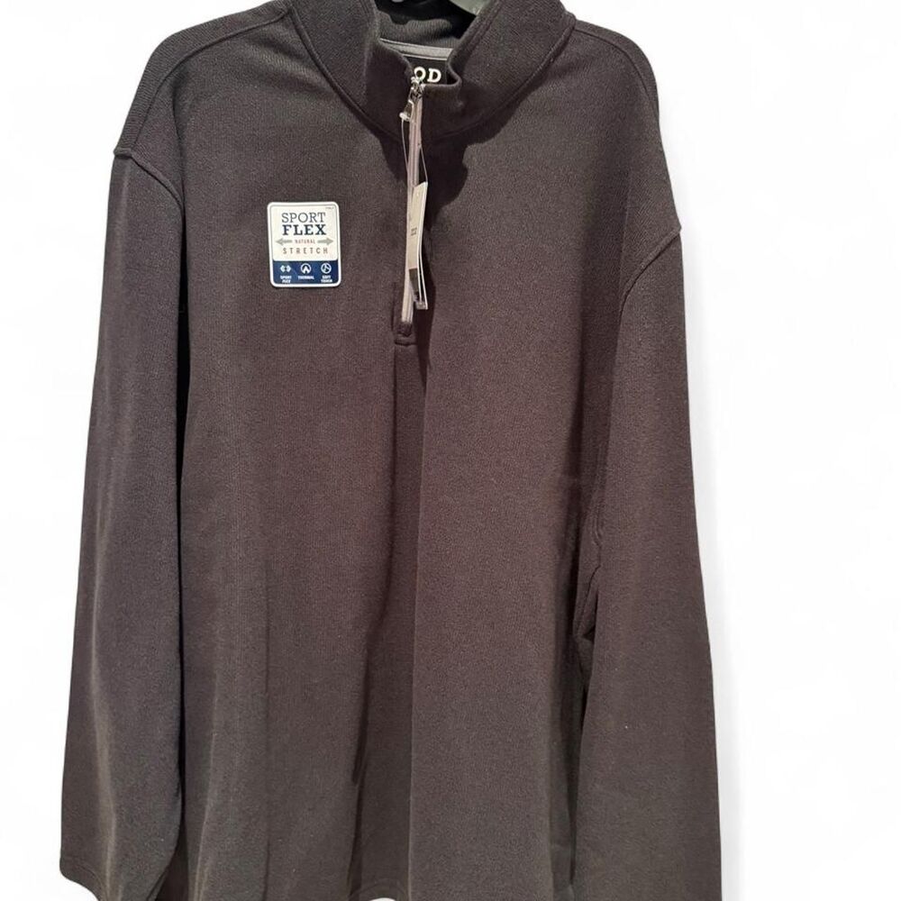 Izod Men's Grey and Brown Sweatshirt